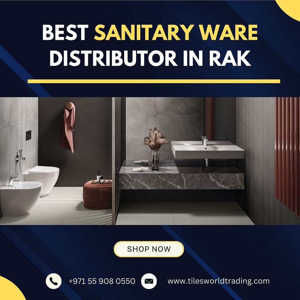 best sanitary ware distributor in rak