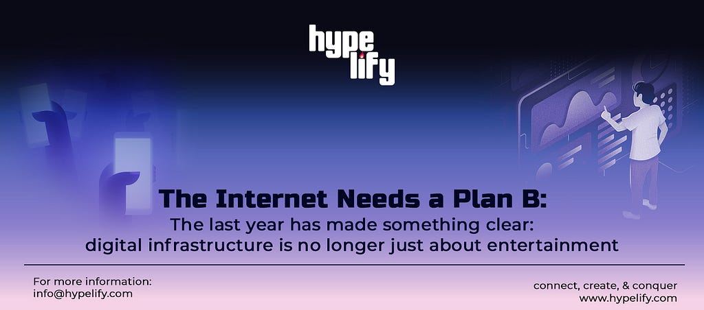 The Internet Needs a Plan B