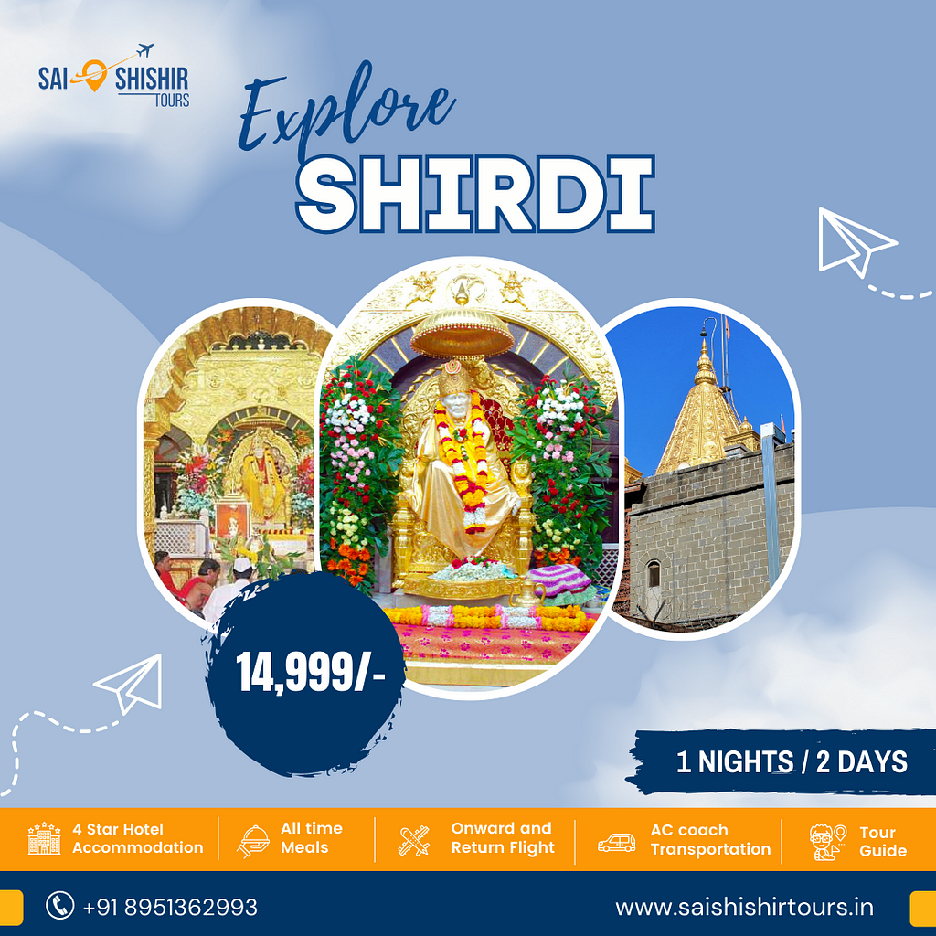 Direct Shirdi flight package from Bangalore