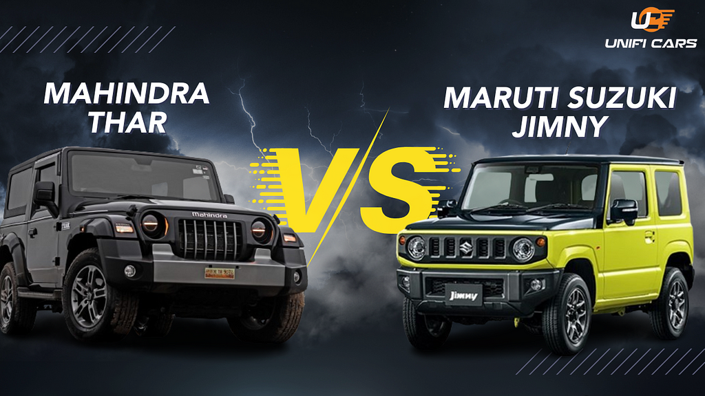 Mahindra Thar VS Maruti Suzuki Jimny_unificars