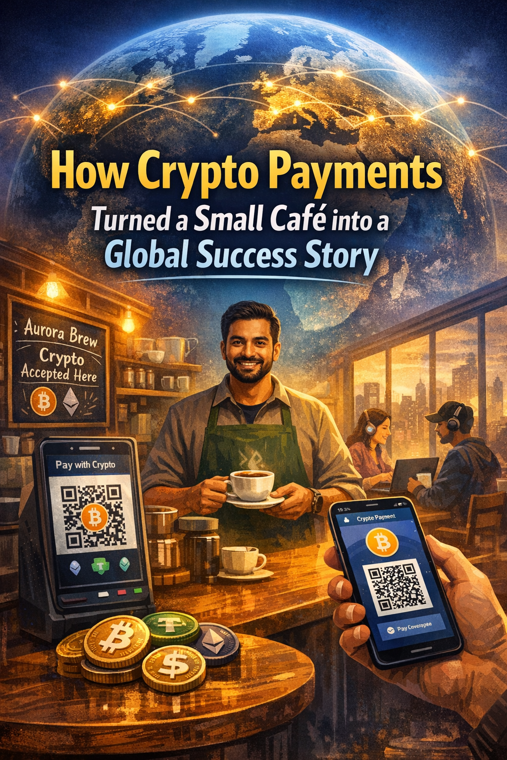 The Coffee Shop That Went Global Overnight: A Story About Crypto Payment Gateways