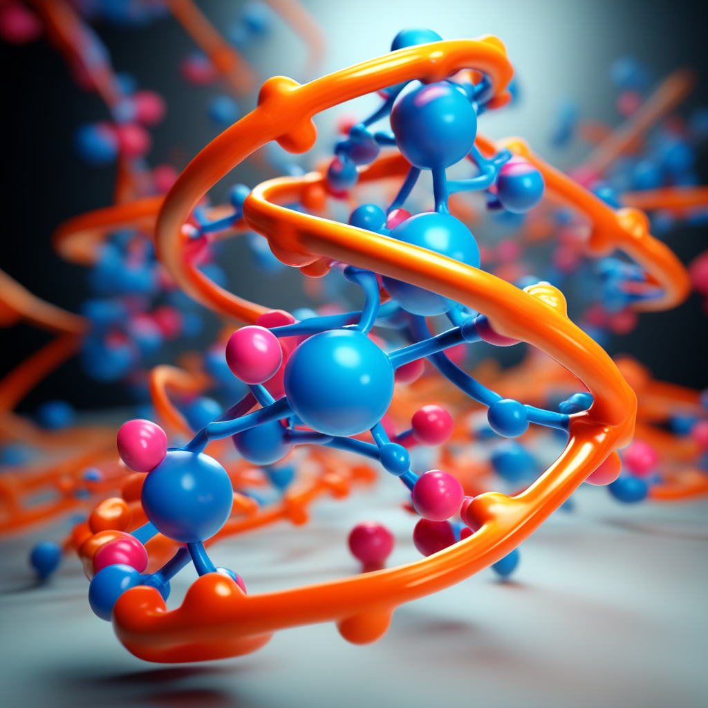 RNA Molecules 3D Image Simulation