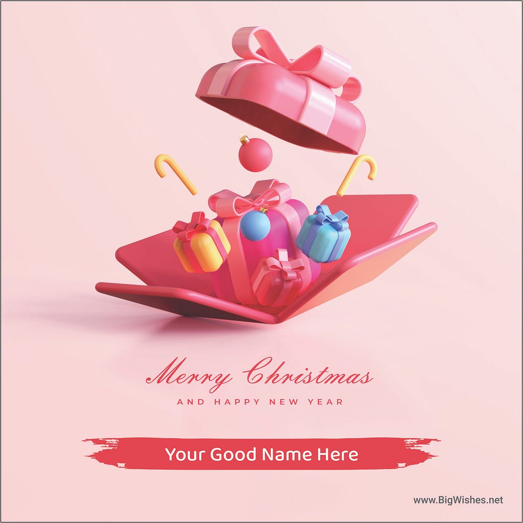 Christmas Wishes and New Year Wishes Cards