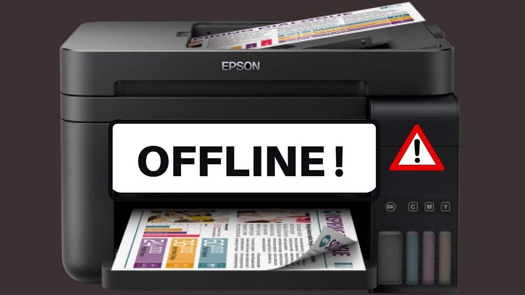 offline epson printer