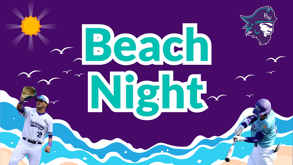 Baseball Beach Night