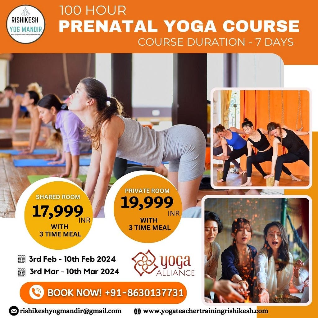 prenatal yoga teacher training in rishikesh