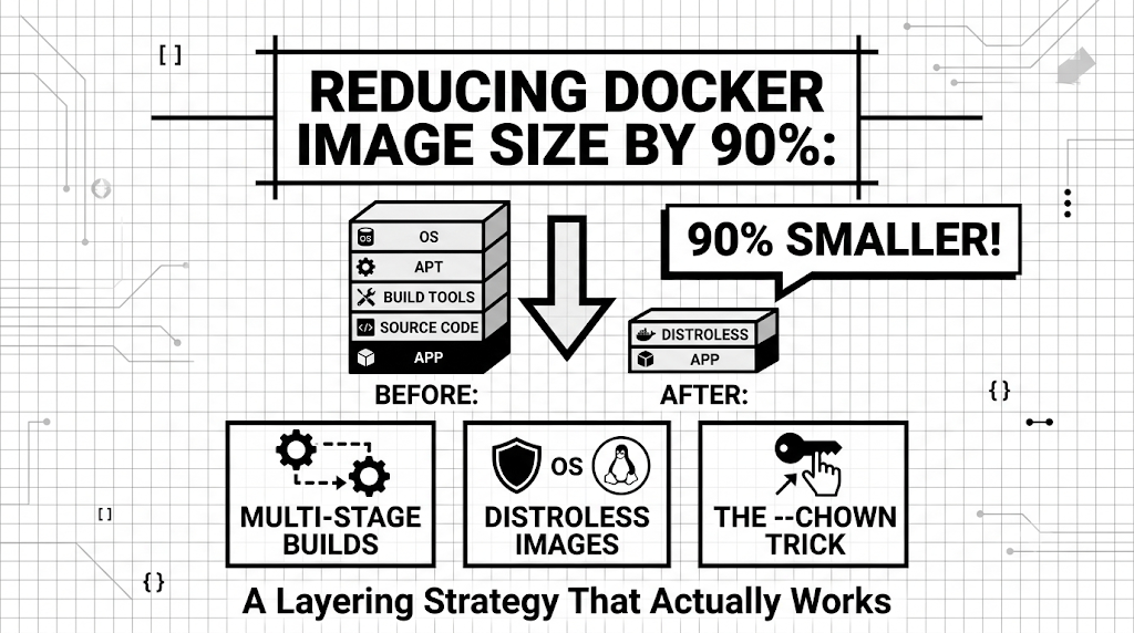 Reducing Docker Image Size by 90%: A Layering Strategy That Actually Works