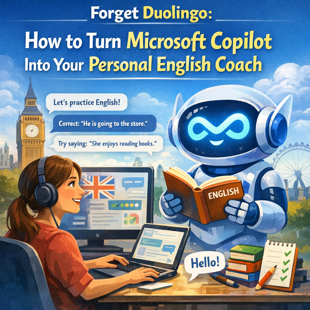 Forget Duolingo: How to Turn Microsoft Copilot Into Your Personal English Coach