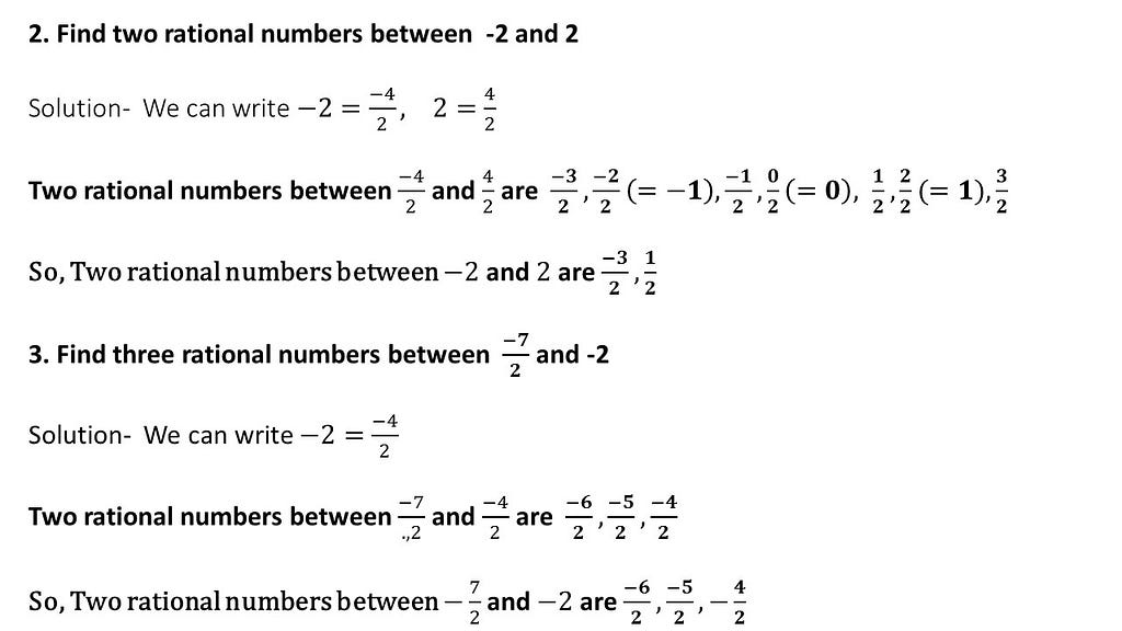 find two rational numbers between two rational numbers questions answers