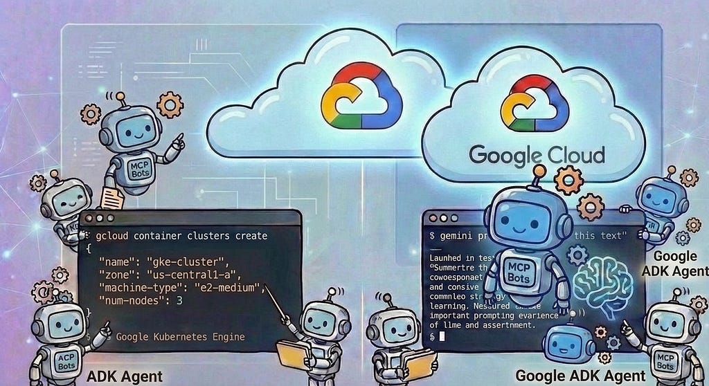 Multi-Agent Deployment with the Agent Development Kit(ADK), GKE, GKE MCP Server, and Gemini CLI