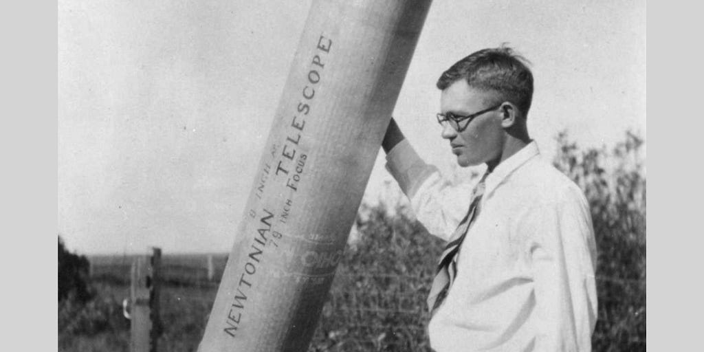 Clyde Tombaugh, discoverer of Pluto
