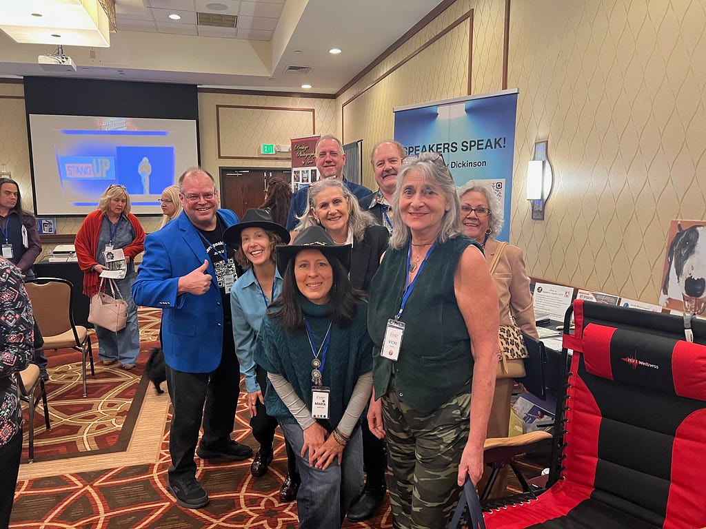 Speakers Speak LIVE group that finally got to meet each other in person at Achieve Biz Explosion Conference.