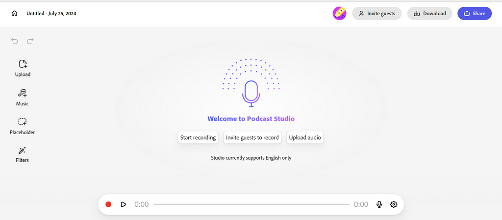 Step-by-Step Guide to Using Adobe Podcast AI Tools