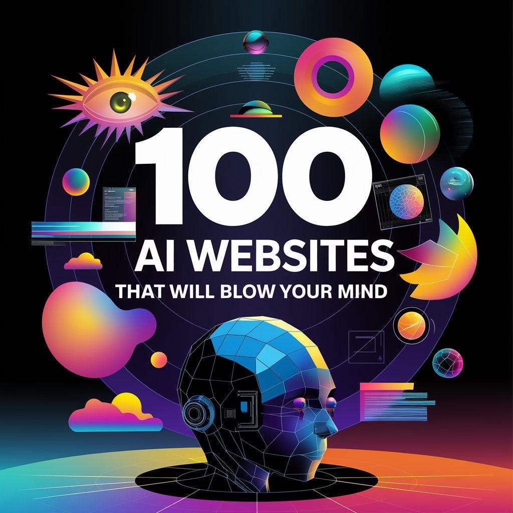 100 AI Websites That Will Blow Your Mind