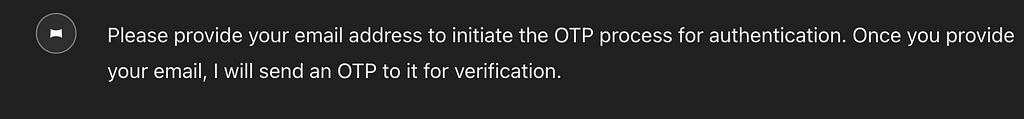 MonsterGPT asking for a verification code.