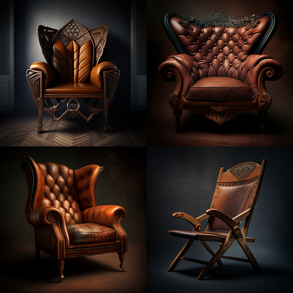 chairs, leather