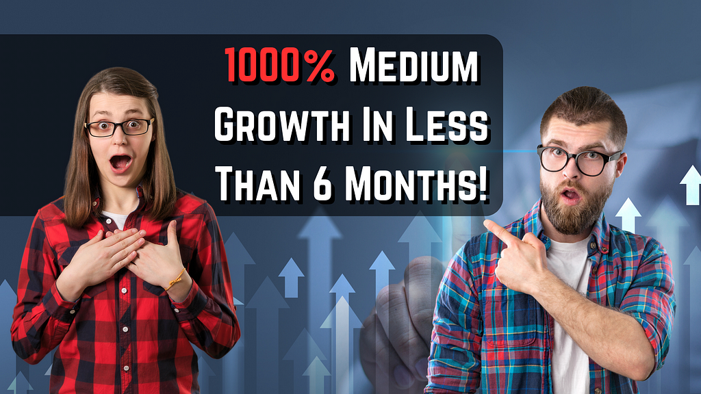 Massive Medium Article Writing Growth Of 1000% In Less Than 6 Months