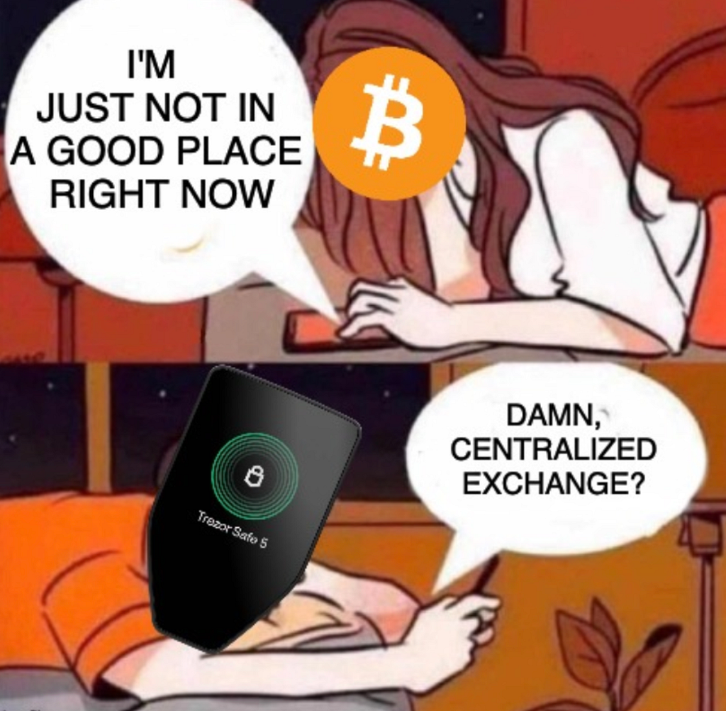 Don’t leave your bitcoin on an exchange.