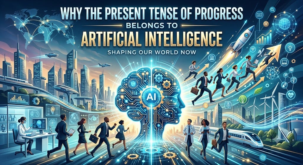 Why the Present Tense of Progress Belongs to Artificial Intelligence