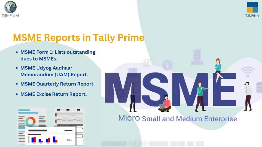 MSME Payments in Tally Prime 4.1