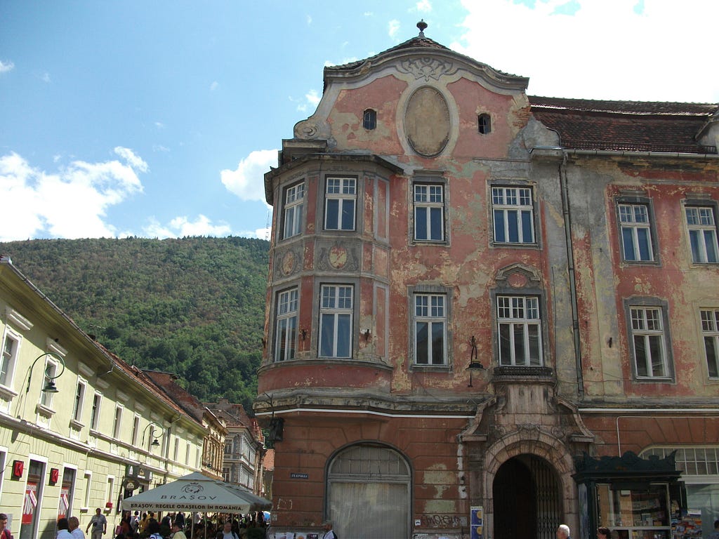 Old building in Brasov, Romania