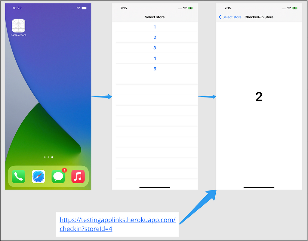 Sample App Flow