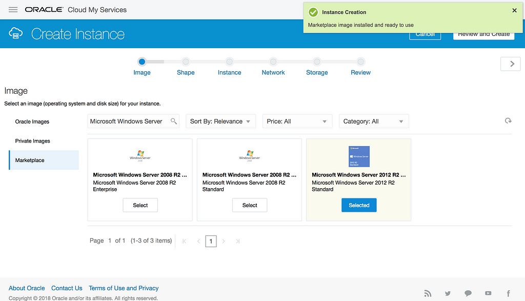 Using Packer to build Windows based images for Oracle Cloud Infrastructure Classic