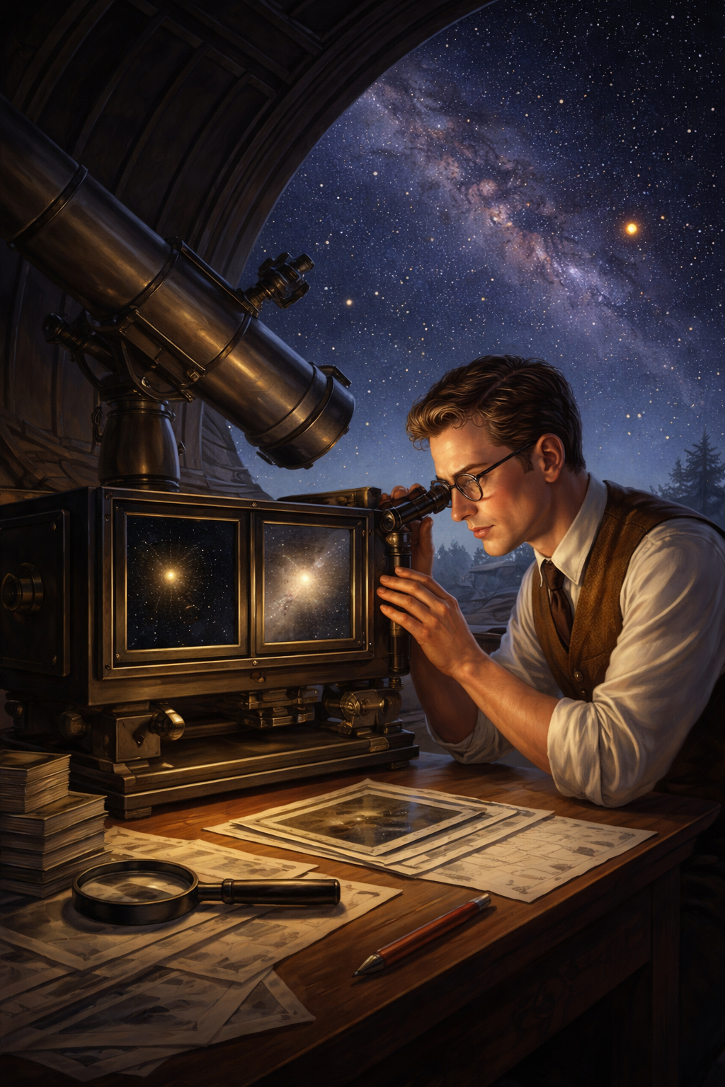 The Discovery of Pluto by Clyde Tombaugh