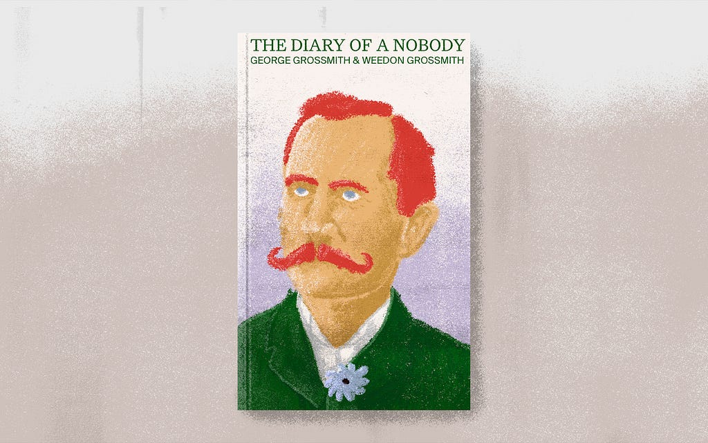 Illustration by Humana of the book “The Diary of a Nobody”