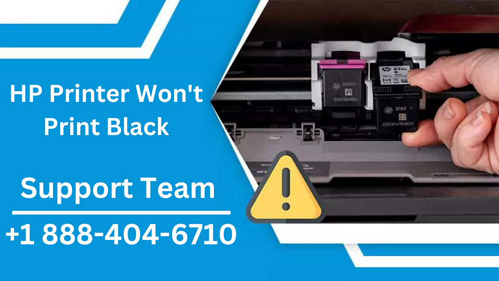 HP Printer Won’t Print Black ( SOLVED )?