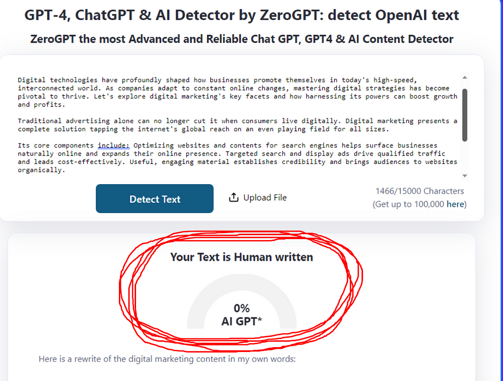 How to make ChatGPT undetectable