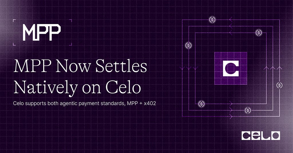 Celo Adds Native Support for Machine Payments Protocol (MPP) Following Native x402 Integration