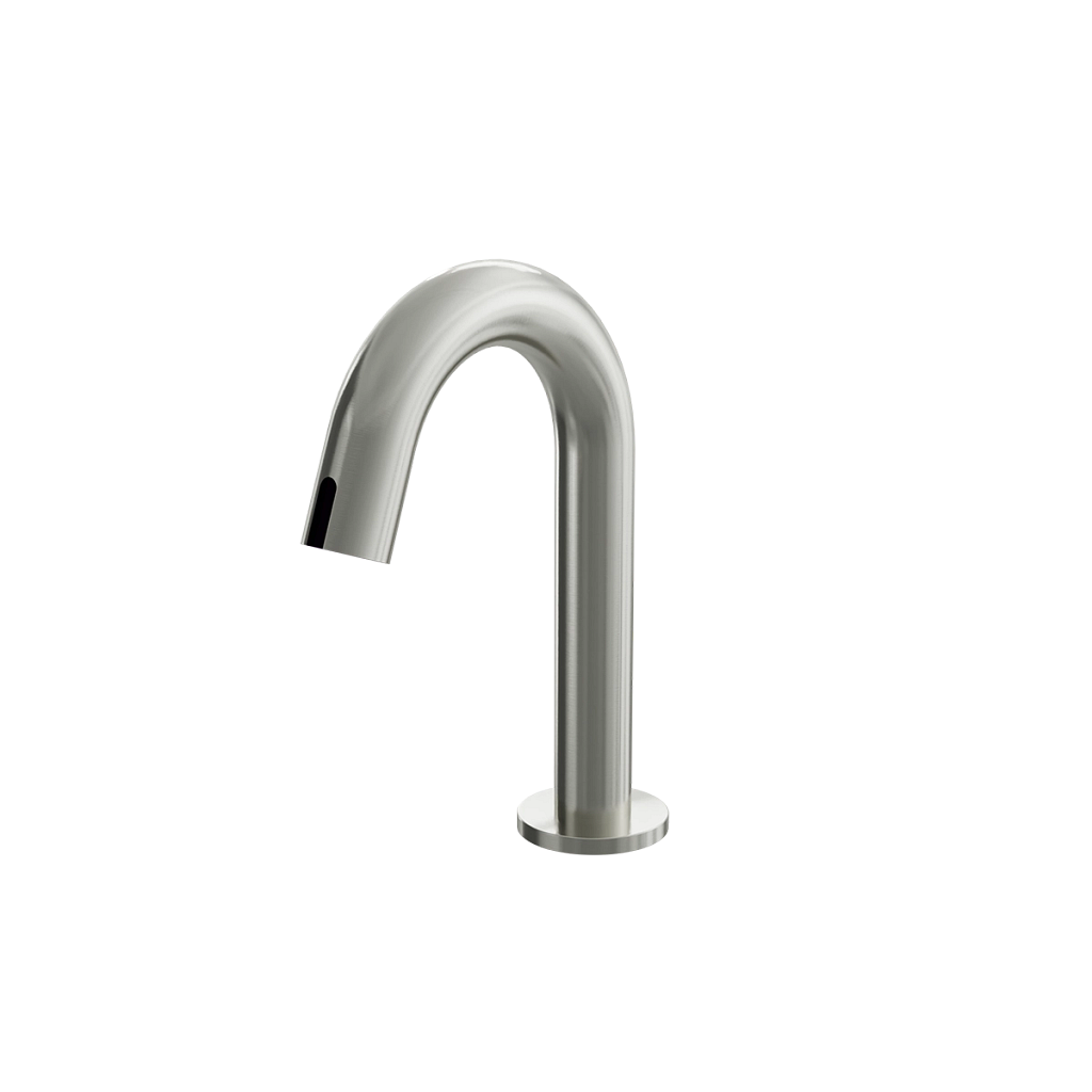 gooseneck touhcless faucet