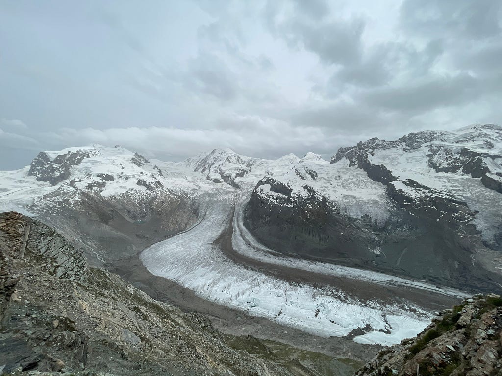 Glacier at Gornergrat