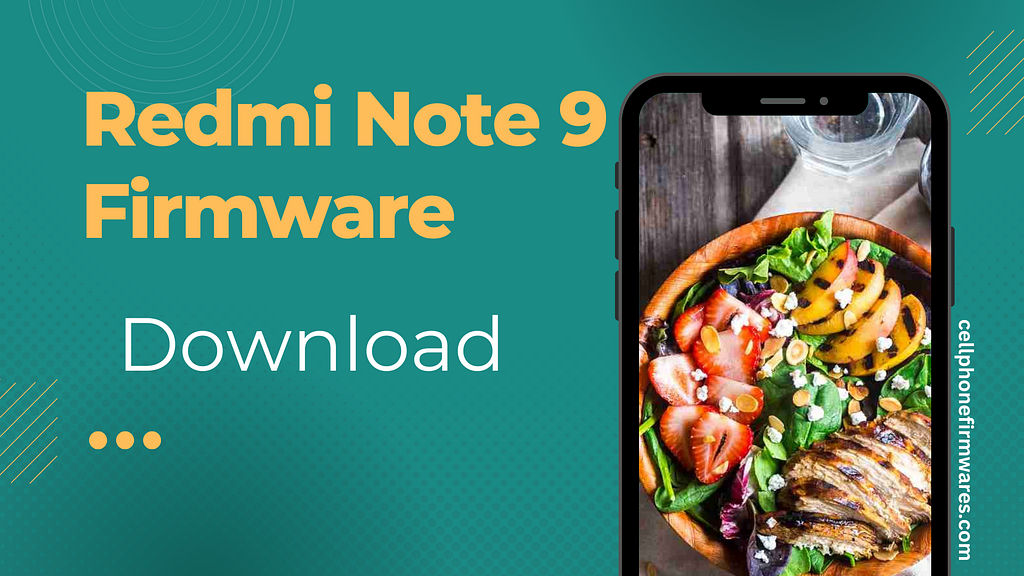 Redmi Note 9 firmware