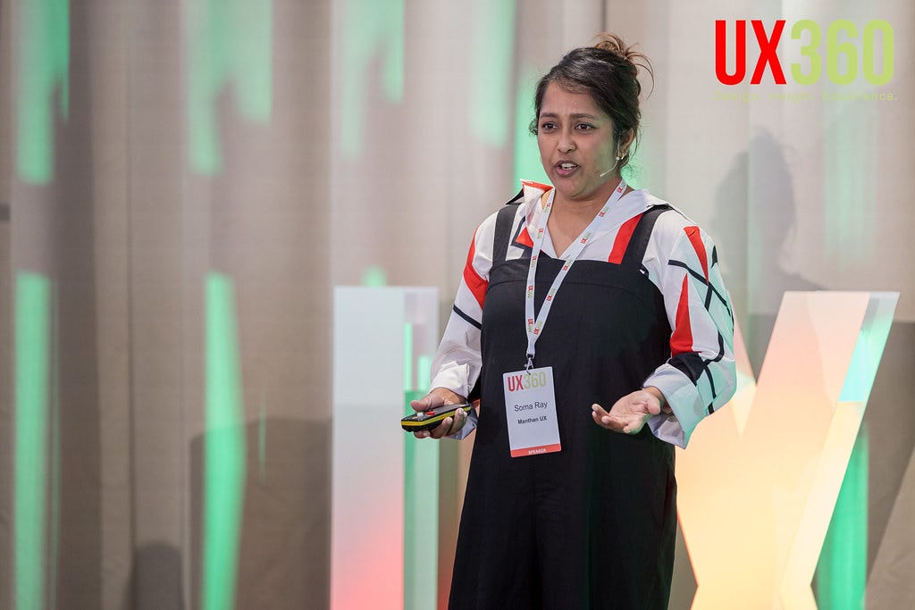 Soma Ray at UX360 Summit 2024