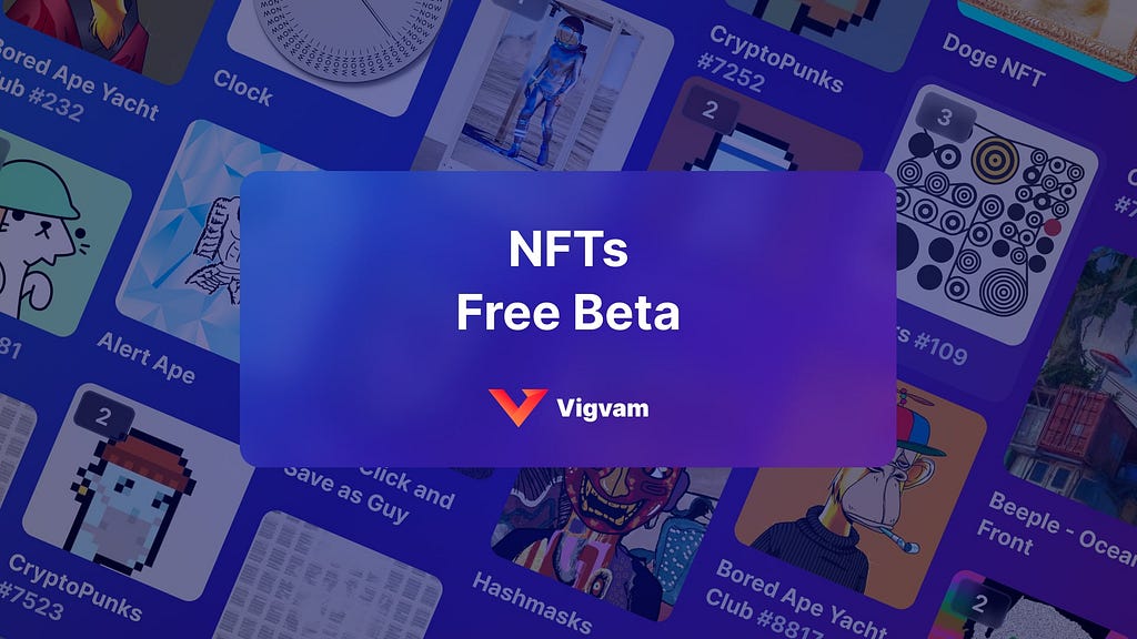 Vigvam update: new NFTs section, Public Beta, web 3 preferences and much more