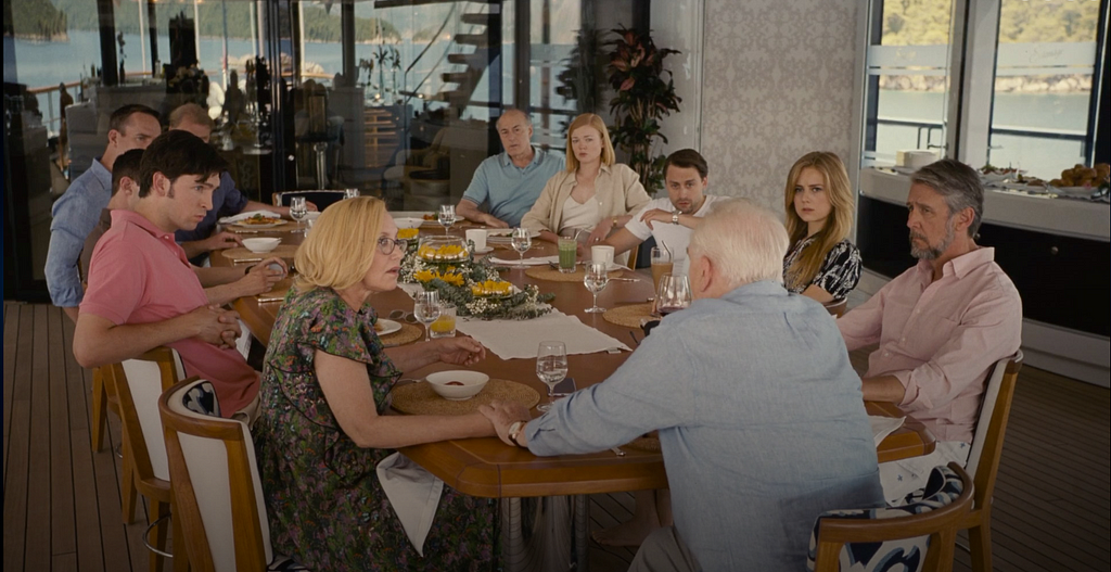 The Blood Sacrifice Yacht Breakfast scene from “Succession,” Season 2, Episode 10: “This Is Not For Tears”