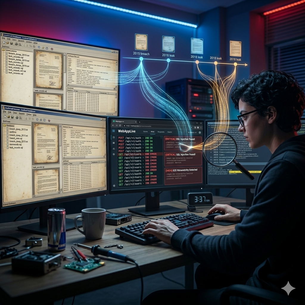 When Old Breaches Meet New Code: Why Historical Leaks Still Matter