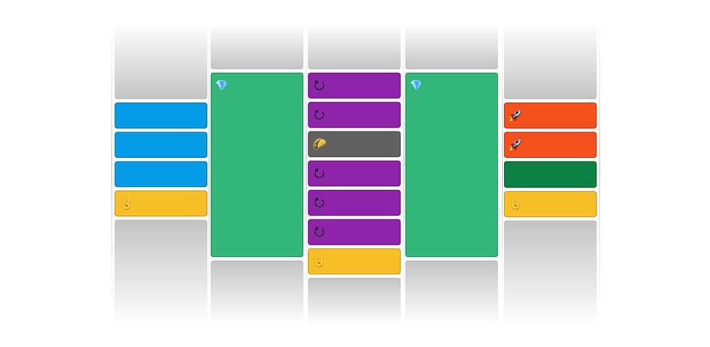 Illustration of a digital calendar with meeting types organized by day, and 2 days blocked off as focus time