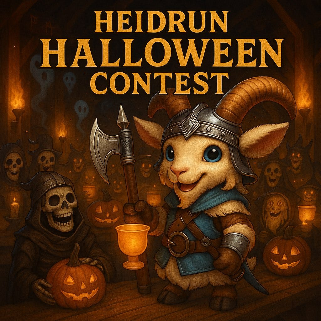 Heidrun Halloween Meme Contest!