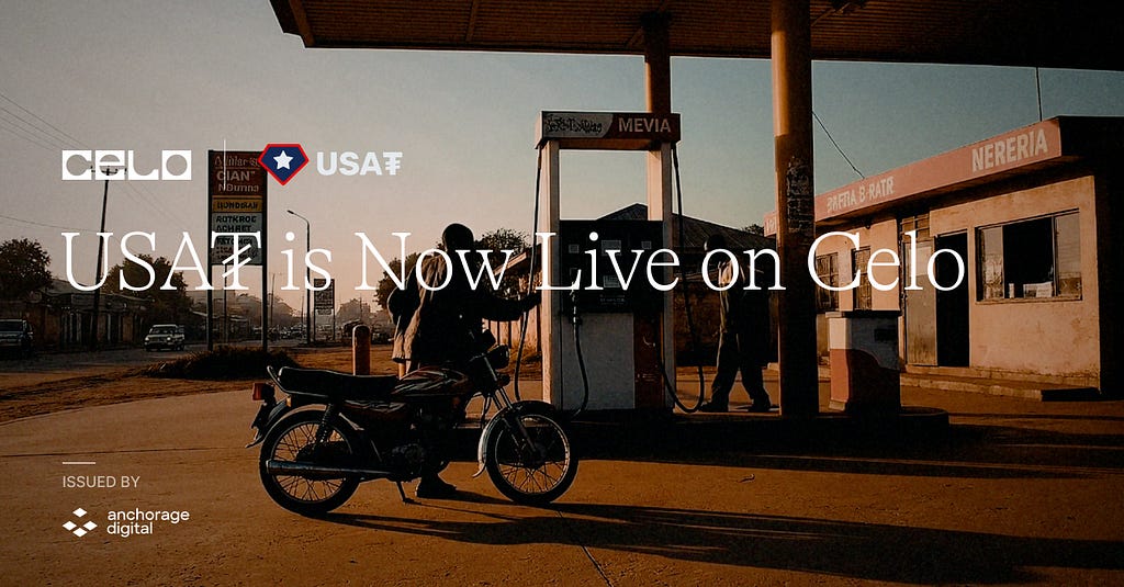 USA₮ Is Now Live on Celo, Bringing Tether’s US Dollar Stablecoin to the Most Widely Adopted Network…