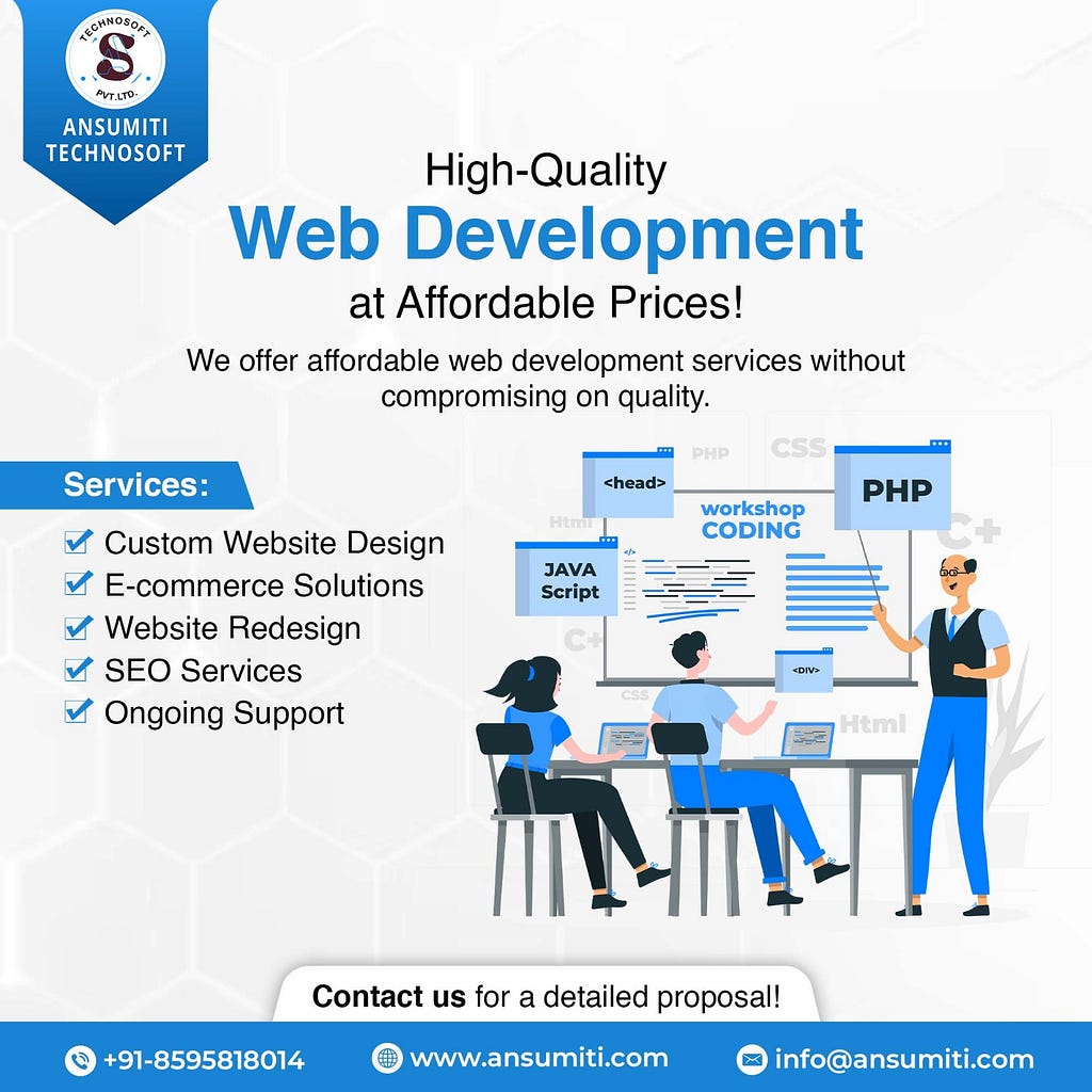 Web Development Services and Web Development Projects In today’s digital age, having a strong online presence is crucial for businesses of all sizes. A well-designed website not only attracts potential customers but also helps in building credibility and brand awareness. Whether you are a startup looking to create your first website or an established business aiming to revamp your online presence, web development services can offer you the expertise and support you need. This article will delve