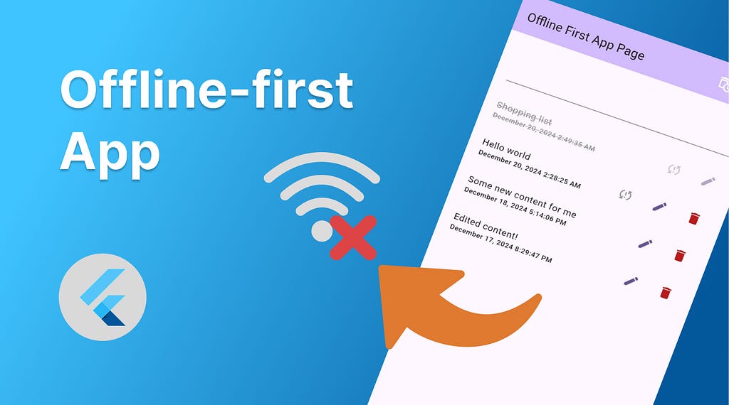 The thumbnail of the article. The example app ponting to a missing wi-fi icon