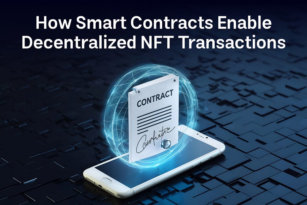 How Smart Contracts Enable Decentralized NFT Transactions 1 1*xgGogZ wafwoXk7 kiYukg