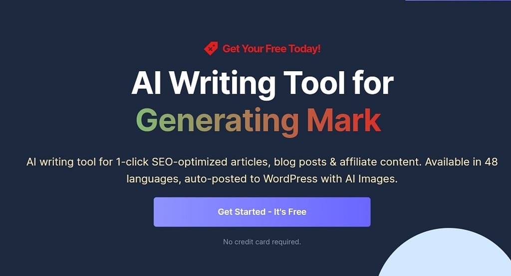 ai writing tool