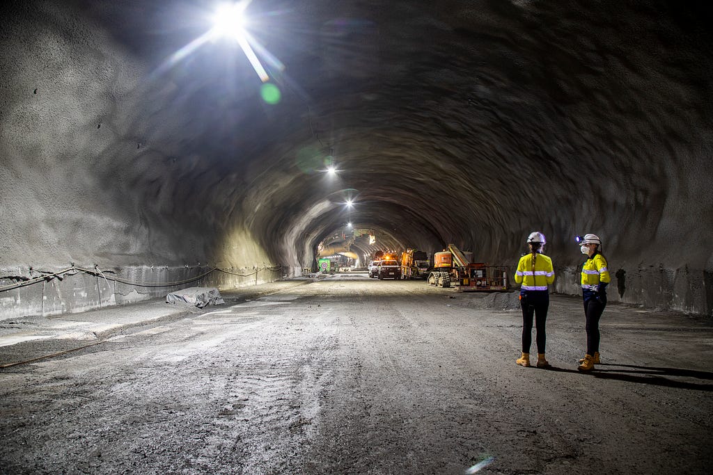 Inside the WestConnex M4-M5 Link Tunnels