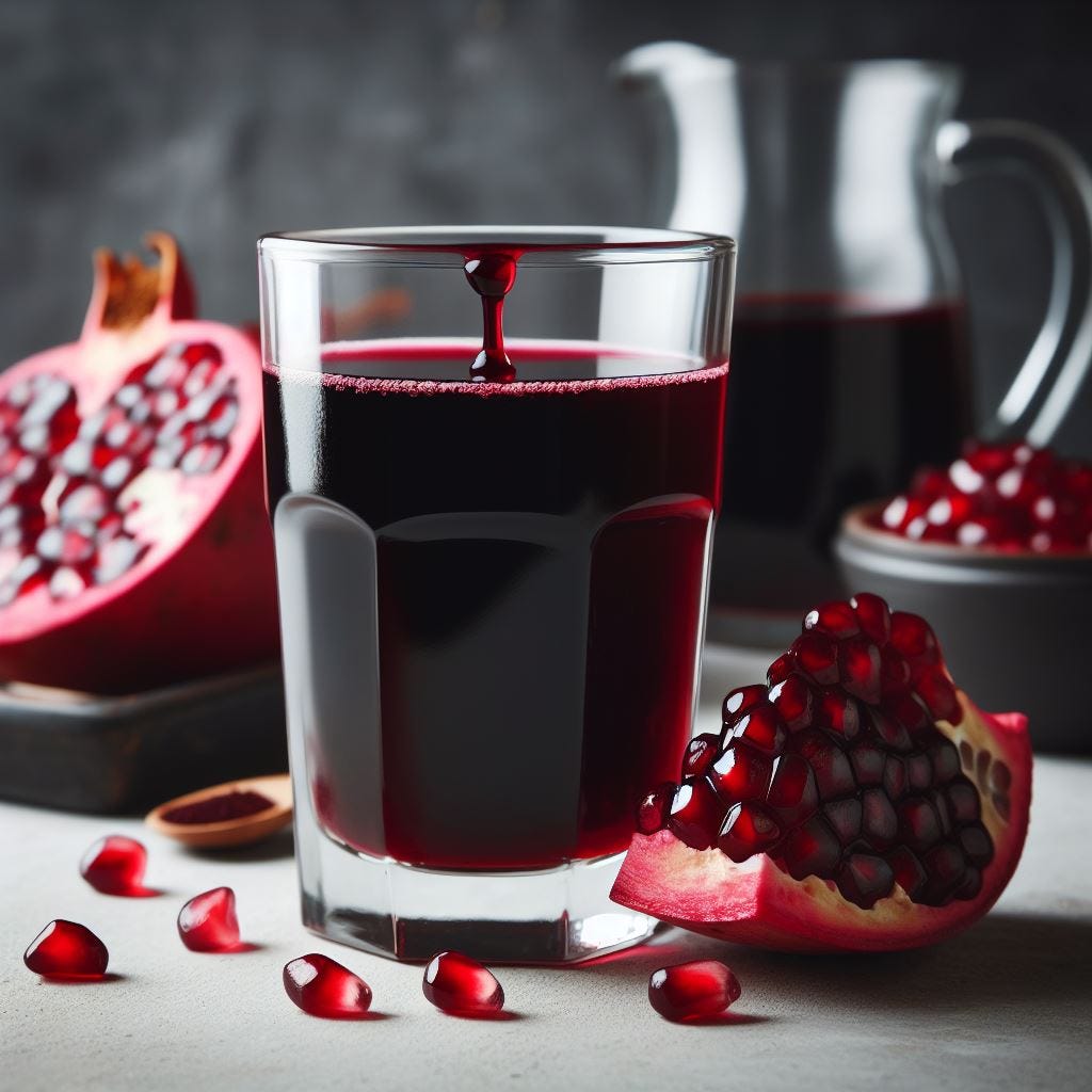 Pomegranate juice concentrate production season in 2023