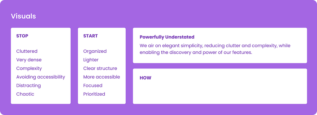 Design Principles Summary