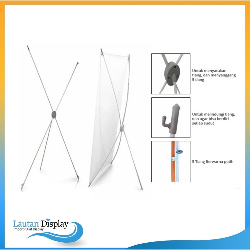 Jual Stand X Banner Kretek